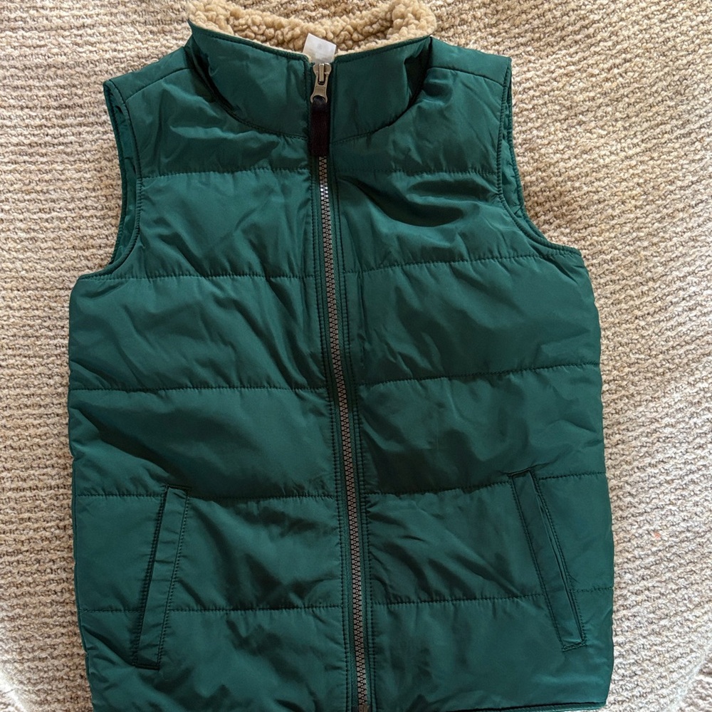 Green Puffer Vest